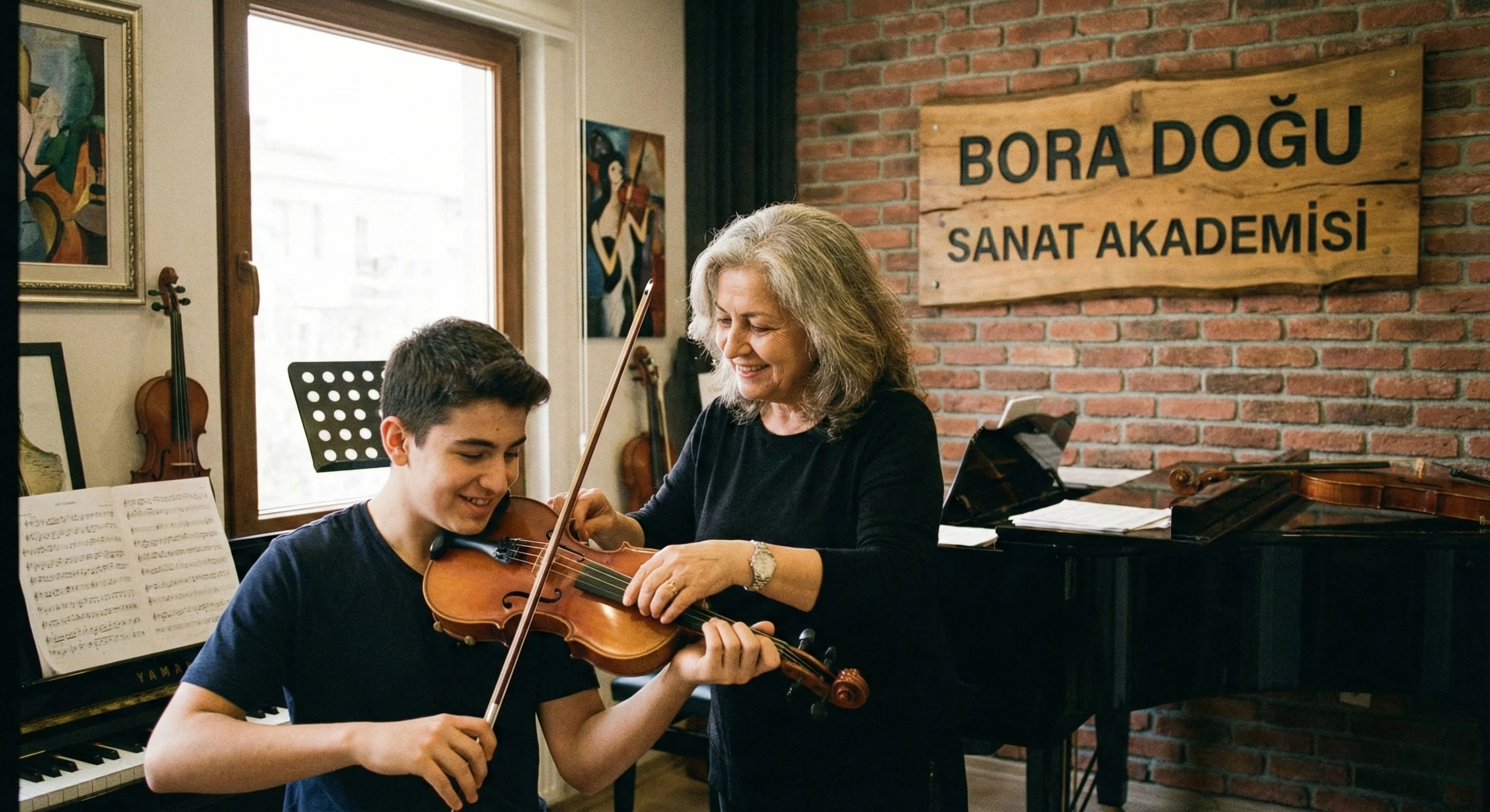Çorlu Müzik Kursu - Keman eğitimi, Bora Doğu Sanat Akademisi Çorlu keman kursu
