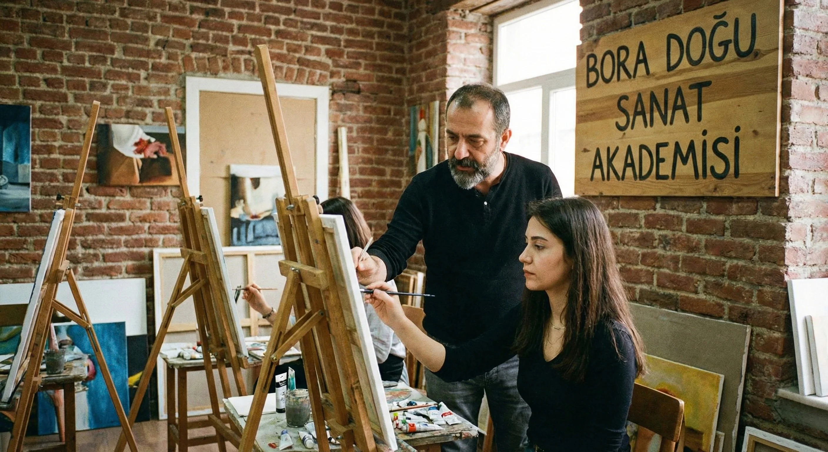 Çorlu Resim Kursu - Bora Doğu Sanat Akademisi resim eğitimi