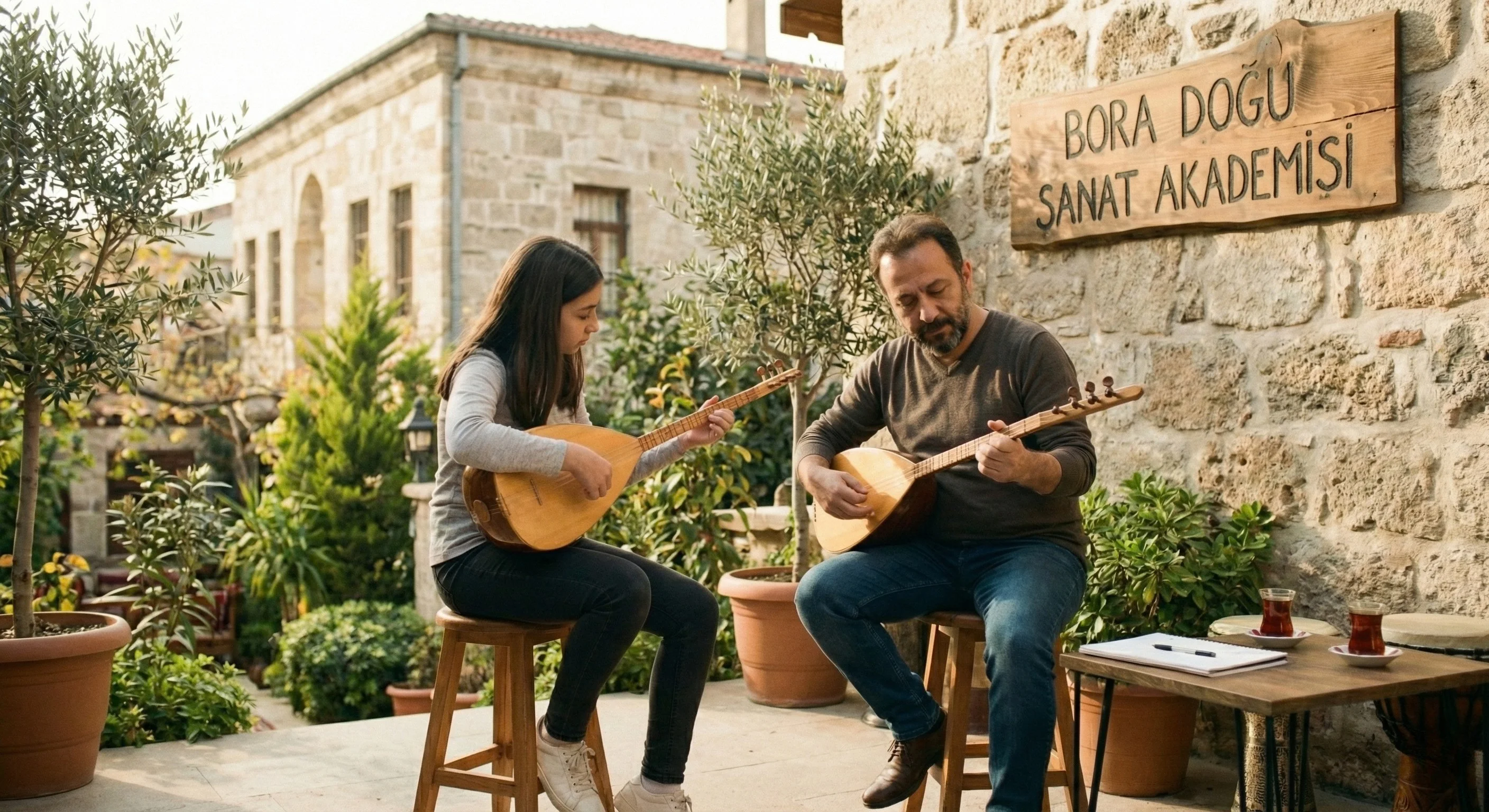 Çorlu Müzik Kursu - Saz eğitimi, Bora Doğu Sanat Akademisi Çorlu saz kursu